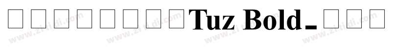 维吾尔文正文黑体Tuz Bold字体转换
